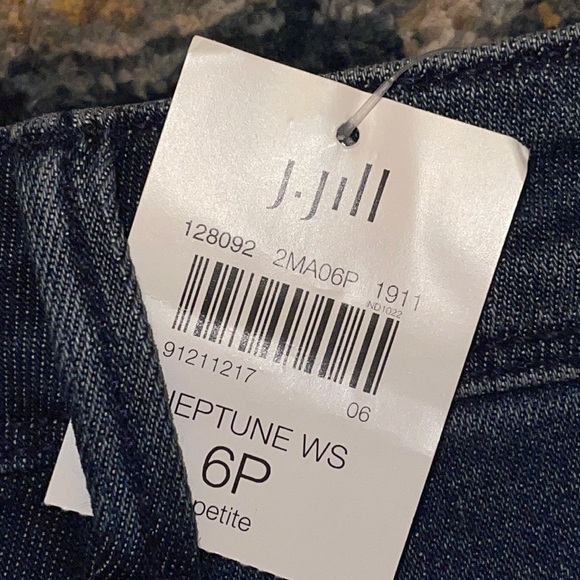 J. Jill Neptune WS Cropped Jeans 6P - Picture 8 of 11
